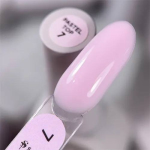 SAGA Pastel Top №7 без липкого слоя, 10 мл